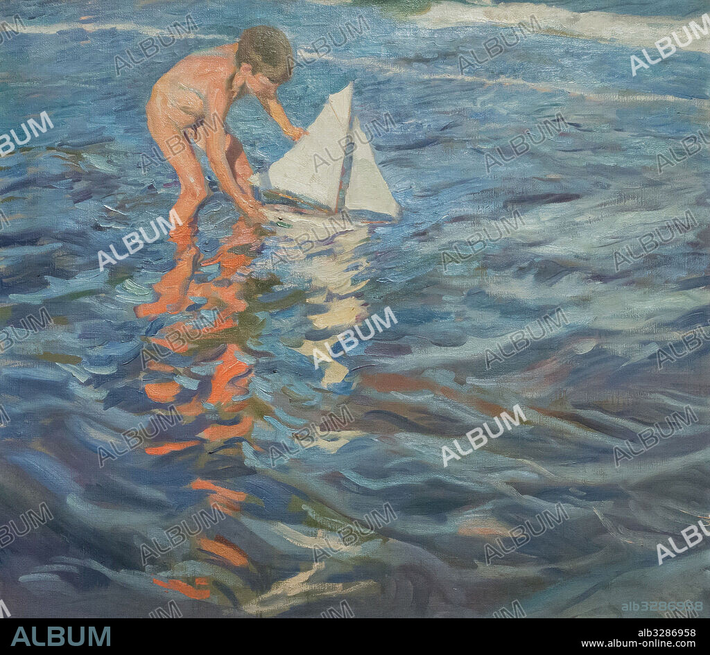 JOAQUIN SOROLLA. EL BALANDRITO,  SOROLLA,   1909.