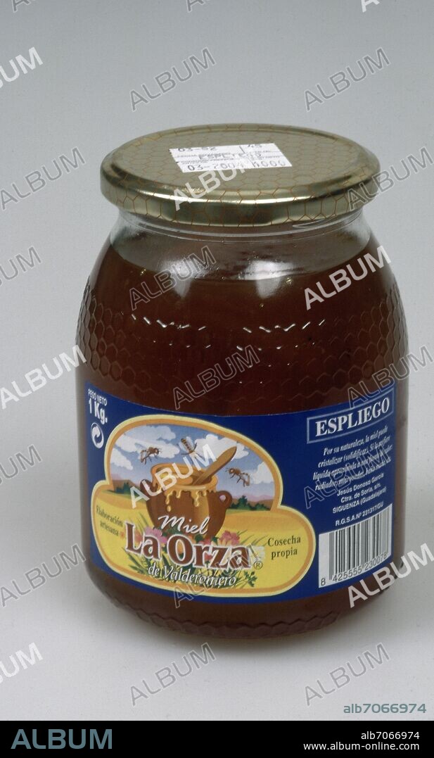 TARRO DE MIEL DE ESPLIEGO - ZONA DE LA ALCARRIA.