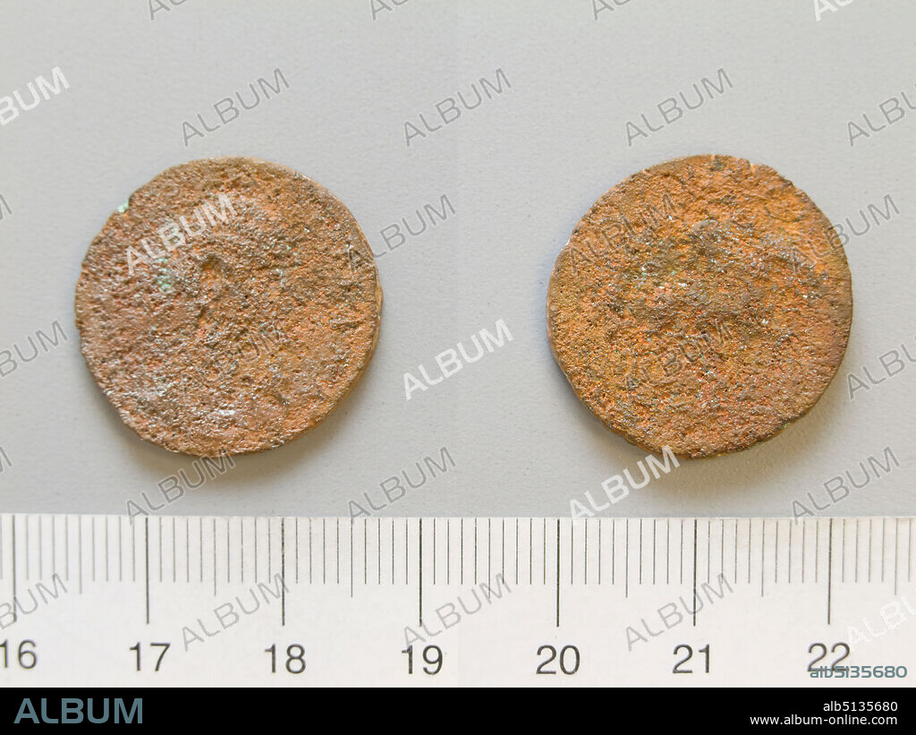 Ruler: Caracalla, Roman Emperor, A.D. 188217, ruled A.D. 198217, Mint: Cleonae, Honorand: Plautilla Augusta, wife of the Roman Emperor Caracalla, AD 202-211, 1 As of Caracalla, Roman Emperor from Cleonae, 2025, Copper, 4.50 g, 6:00, 22.3 mm, Made in Cleonae, Messenia, Roman, 3rd century, Numismatics.