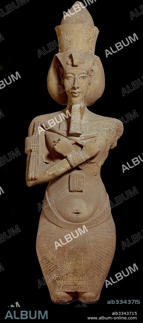 ANCIENT EGYPT. Statue of Akhenaten.