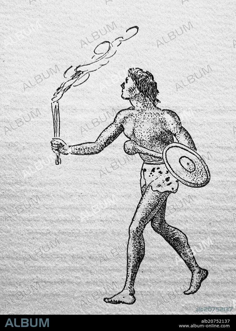 INDIO GUERRERO-RECONSTRUCCION.