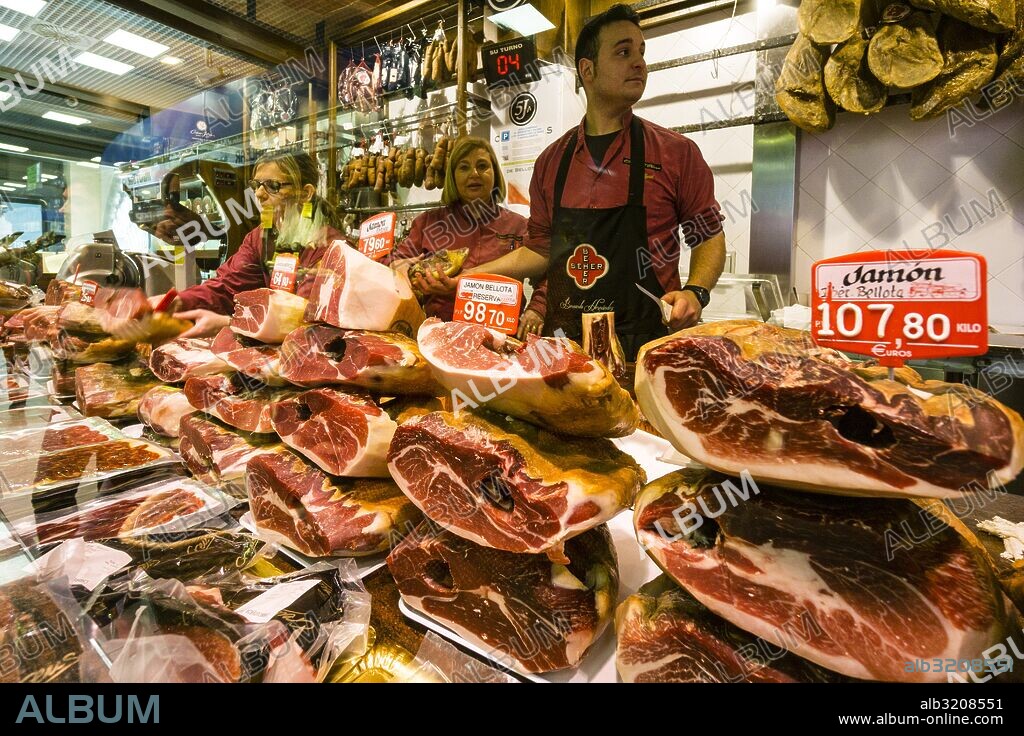 mercado del Olivar,Palma, Mallorca, balearic islands, spain, europe.
