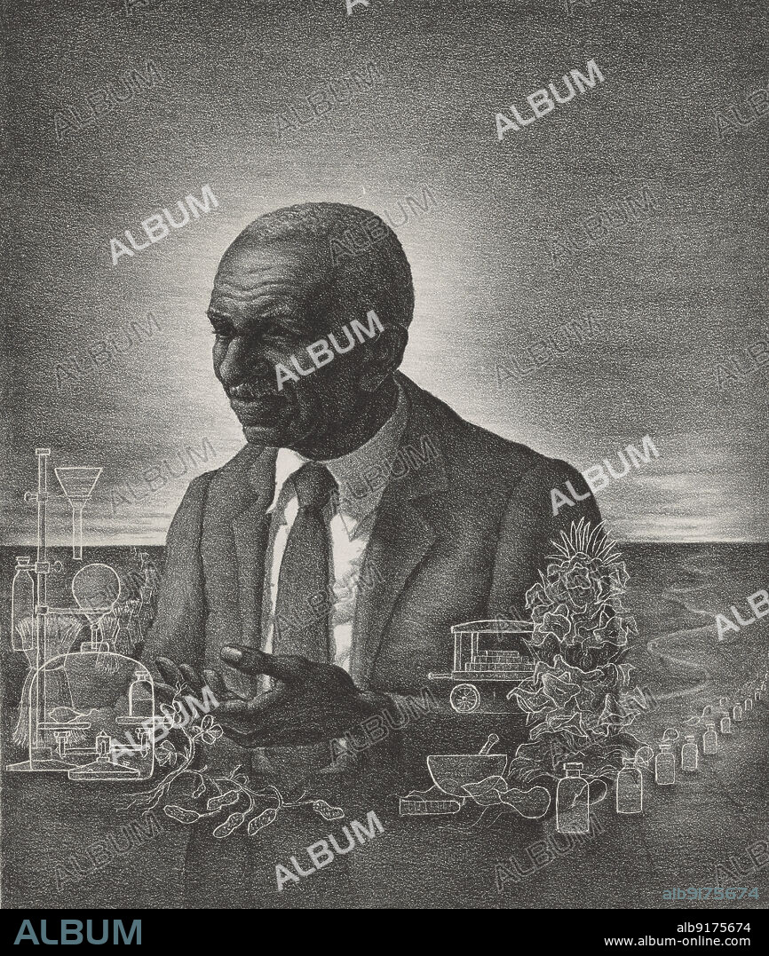 NICHOLAS PANESIS. George Washington Carver, ca.1935 - 1943.