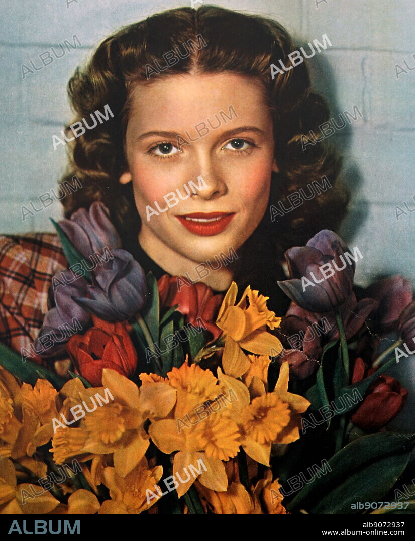 Photograph of Cathy O'Donnell (1923-1970) an American actress.