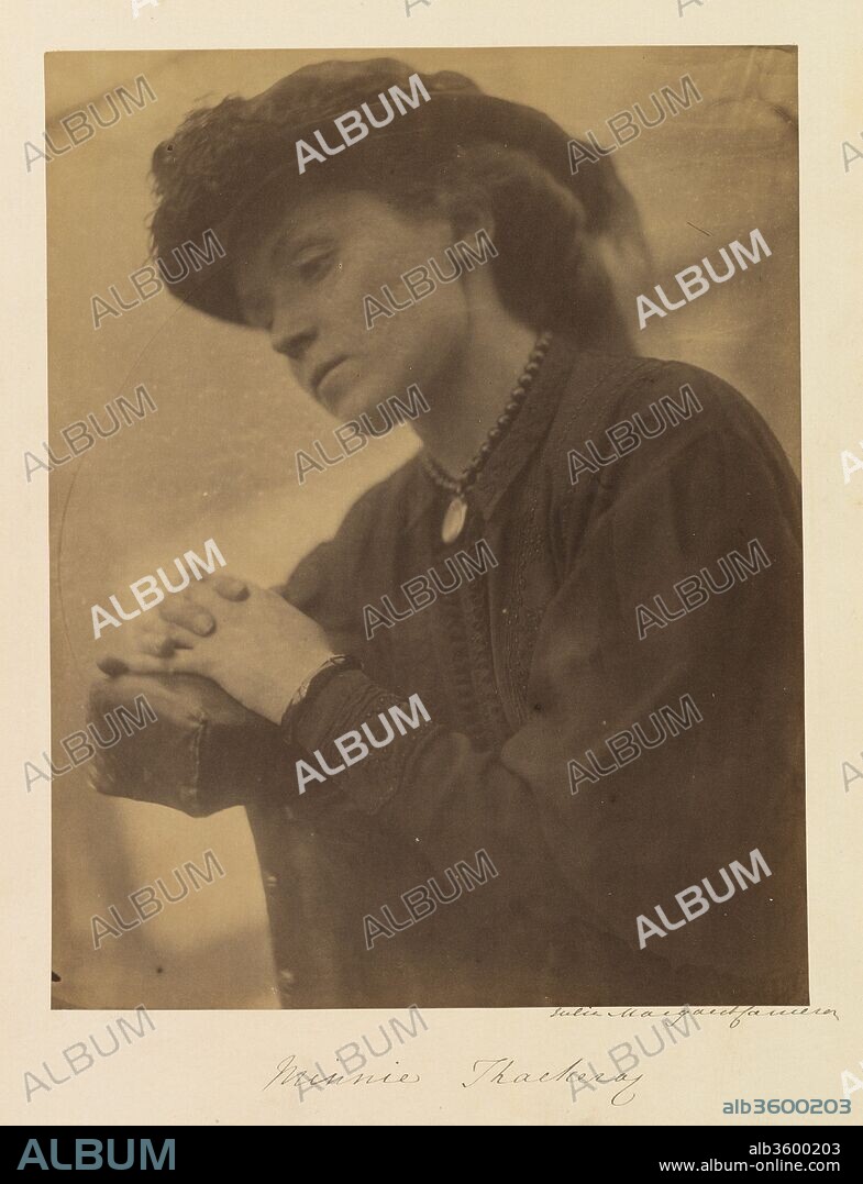 Minnie Thackeray. Artist: Julia Margaret Cameron (British (born India), Calcutta 1815-1879 Kalutara, Ceylon). Dimensions: 24.8 x 19.6 cm. (9  3/4  x 7  3/4  in.). Date: 1865.