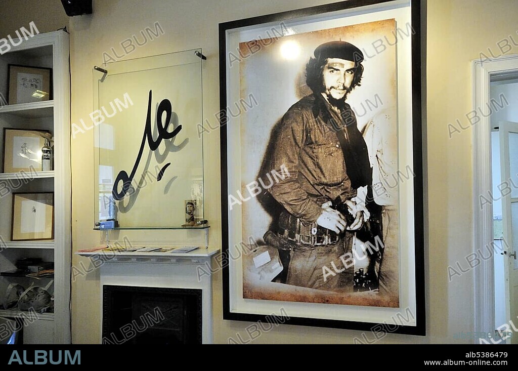 Che Guevara museum in the former home of the revolutionary and guerrilla fighter in Alta Gracia, Cordoba, Argentina, South America