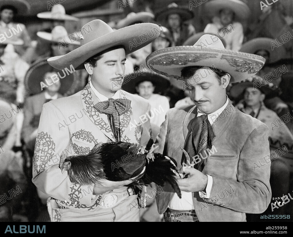 JORGE NEGRETE dans ALLA EN EL RANCHO GRANDE, 1949. Copyright PRODUCCIONES GROVAS.