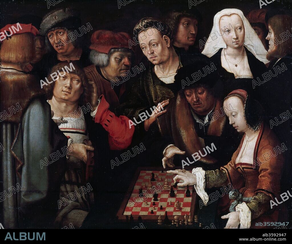 LUCAS VAN LEYDEN. The Game of Chess.