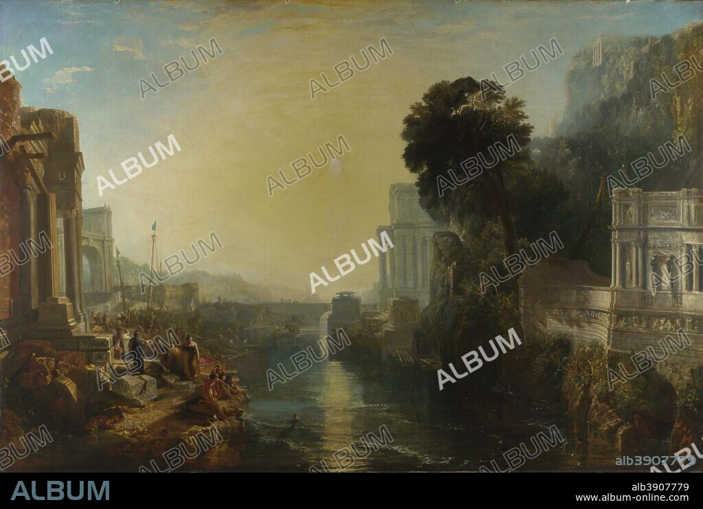 J. M. W. TURNER. Dido building Carthage. Date/Period: 1815. Painting. Painting.