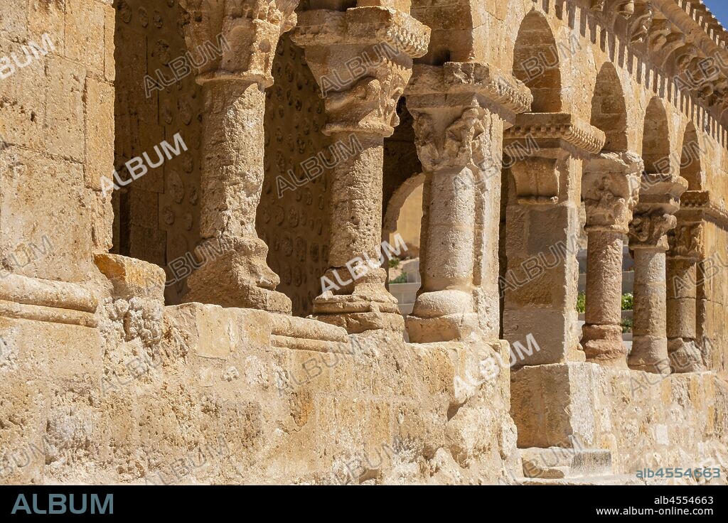 Iglesia de San Miguel , 1081, San Esteban de Gormaz, Soria, Comunidad Autónoma de Castilla, Spain, Europe.