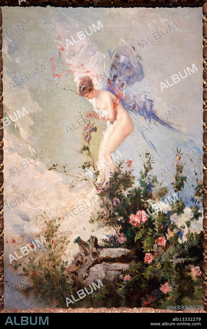 La libélula, ca. 1866-1867, MARIANO FORTUNY MARSAL (1838-1874), Museo de Bellas Artes de Valencia, Comunidad Valenciana, Spain.