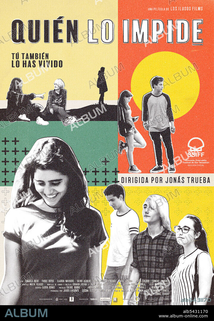 Poster de QUIEN LO IMPIDE, 2021, dirigida por JONAS TRUEBA. Copyright LOS ILUSOS FILMS.