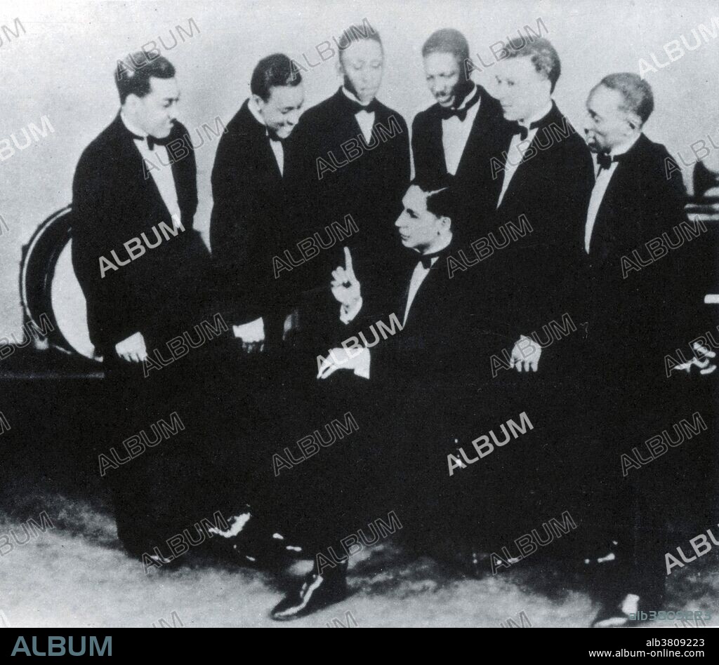 Red Hot Peppers was a recording jazz band led by Jelly Roll Morton from 1926-1930. It was a 7 or 8 piece band formed in Chicago that recorded for Victor and featured the best New Orleans-style freelance musicians available, including cornetist George Mitchell, trombonist Kid Ory, clarinetists Omer Simeon and Johnny Dodds, banjoists Johnny St. Cyr and Bud Scott, double bass player John Lindsay, and drummers Andrew Hilaire and Baby Dodds. Morton's skills as a composer and arranger are apparent in the structure of the pieces, which combines clarity with variety and manages to maintain a balance between ensemble and solo playing while allowing for a substantial solo from every band member. The quality of the recordings is further enhanced by the band's decision to rehearse, which were uncommon in early jazz performances. The masterful blend of composition and improvisation demonstrated by Morton and his colleagues set a precedent for early jazz.