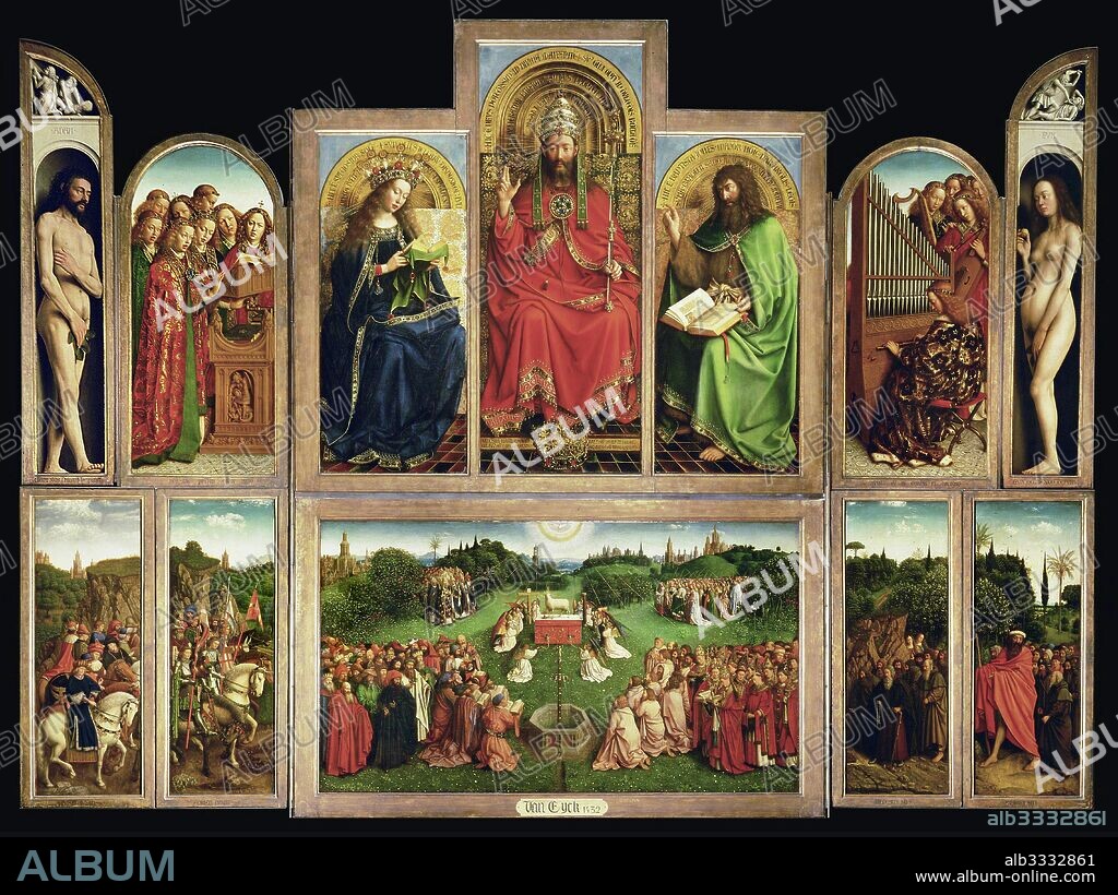 JAN VAN EYCK. The Ghent Altarpiece.