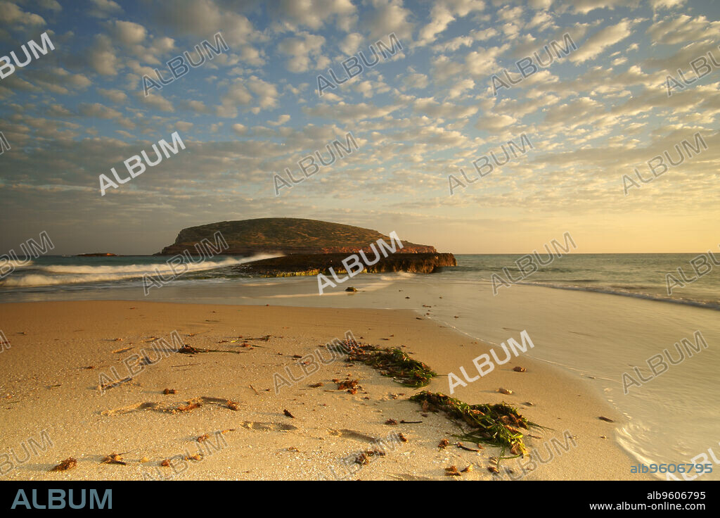 Playas de Comte. Sant Antoni de Portmany.Ibiza.Illes Balears.España.