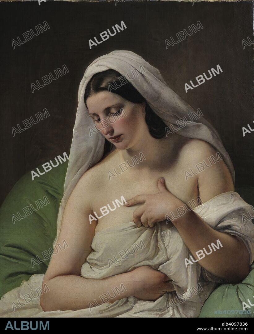 FRANCESCO HAYEZ. The Odalisque.