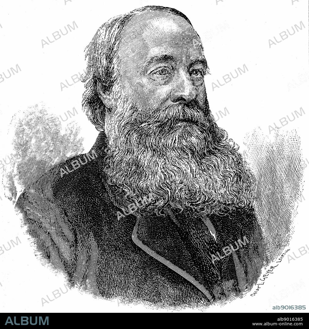 James Prescott Joule (1818-1889) English physicist: Studied chemistry under John Dalton: Worked with William Thomson (Lord Kelvin). Mechanical equivalent of heat (J). Unit of energy, Joule, named after him. Engraving c1895.