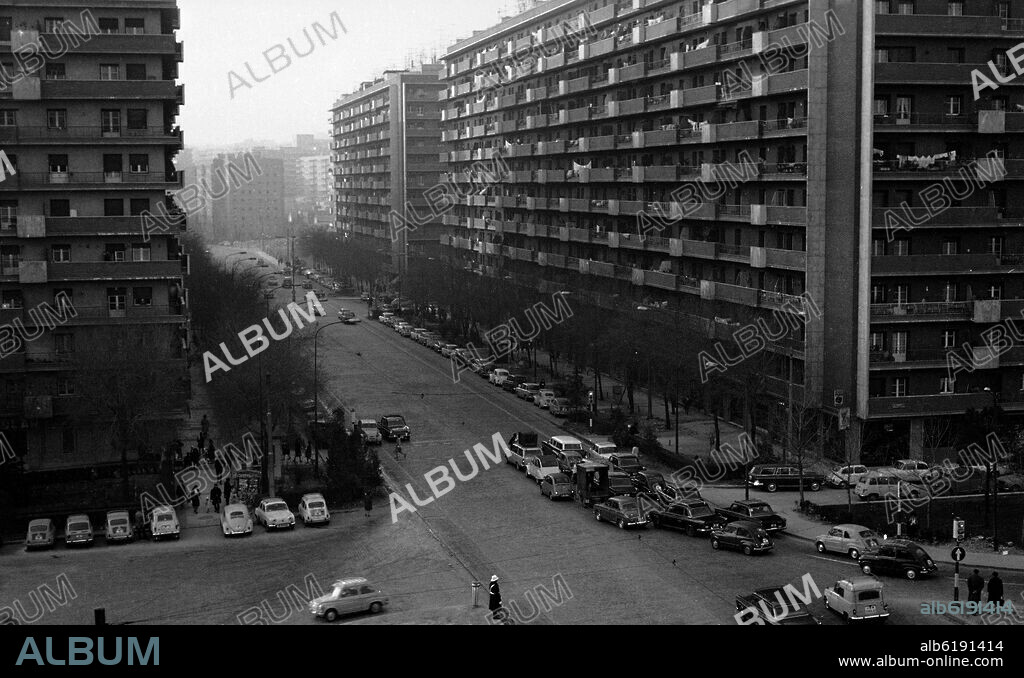 BARRIO DE LA CONCEPCION - FOTOGRAFIA EN BLANCO Y NEGRO - AÑOS 60.