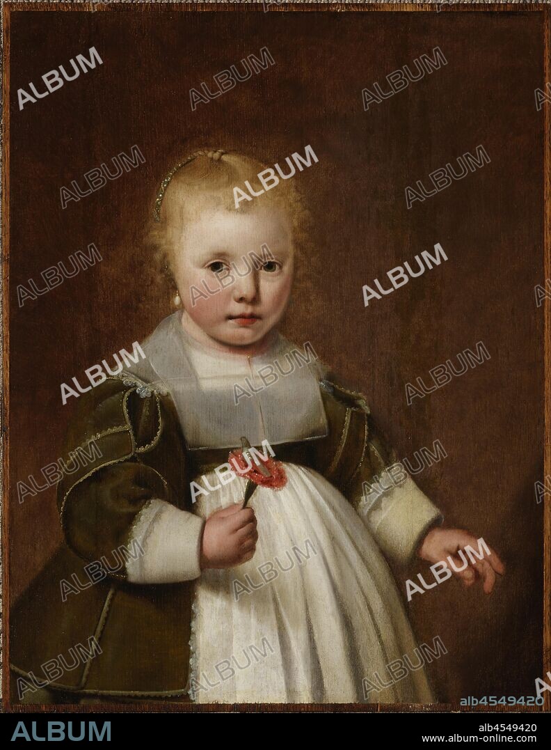 Portrait of a Little Girl, Jacob Gerritsz Cuyp (Dutch, 1594-d. 1651 or 1652), about 1630- 1640, oil on panel, 23-3/4 x 18 in. approximately 33 x 28 x 3-3/4 in. (framed), European Painting and Sculpture Before 1800.