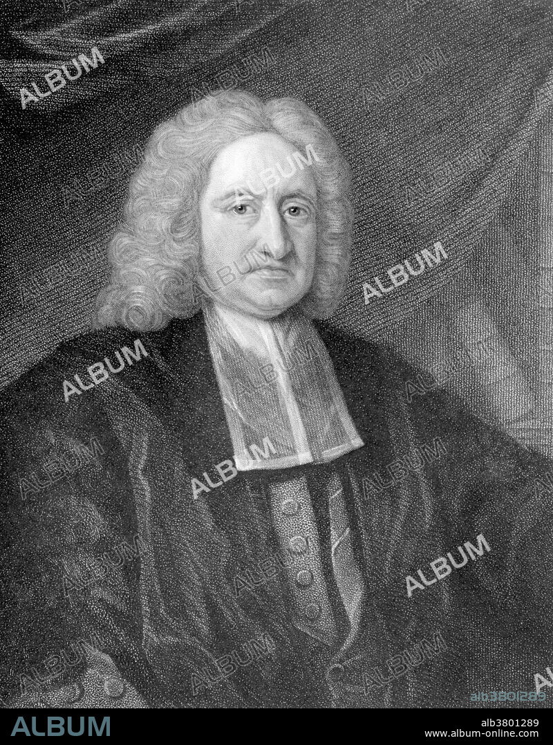 Edmond Halley (1656-1742) was an English astronomer, geophysicist, mathematician, meteorologist, and physicist who is best known for computing the orbit of the comet that was named for him. In 1676, Halley visited the south Atlantic island of Saint Helena and set up an observatory with a 24-foot-long telescope so he could study the stars of the Southern Hemisphere. In 1678 he published Catalogus Stellarum Australium which included details of 341 southern stars. In 1686 Halley published the second part of the results from his Helenian expedition, being a paper and chart on trade winds and monsoons. In this he identified solar heating as the cause of atmospheric motions. He also established the relationship between barometric pressure and height above sea level. His charts were an important contribution to the emerging field of information visualization. In 1691, Halley built a diving bell, a device in which the atmosphere was replenished by way of weighted barrels of air sent down from the surface. In 1718 he discovered the proper motion of the "fixed" stars by comparing his astrometric measurements with those given in Ptolemy's Almagest. He was the second Astronomer Royal in Britain. A position he held until his death in 1742 at the age of 85.