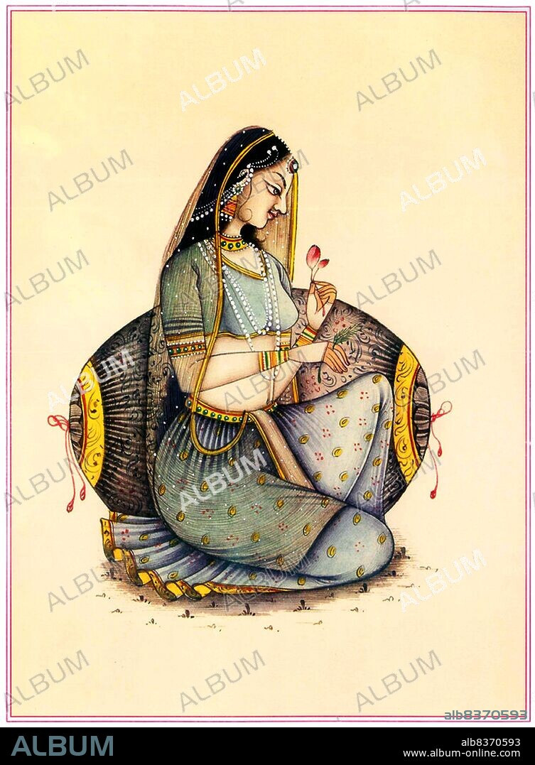 A <i>tawaif</i> was a highly cultured courtesan who catered to the nobility of India, particularly during the Mughal era. The <i>tawaif</i> excelled in and contributed to music, dance (<i>mujra</i>), theatre, and the Urdu literary tradition, and were considered an authority on etiquette.<br/><br/> . <i>Tawaif</i> were largely a North Indian institution that became prominent during the weakening of the Mughal rule in the mid-18th century.