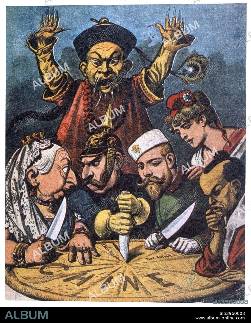 The Chinese Cake, 1898. An illustration from Le Petit Journal, 16th January 1898.