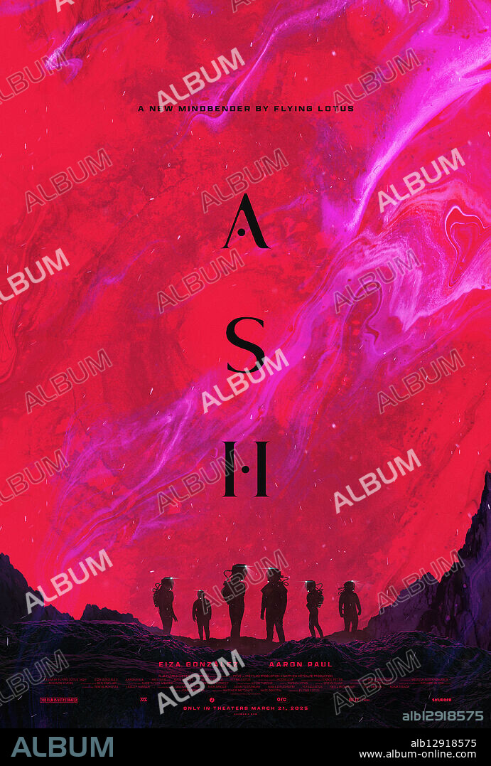 Poster of ASH, 2025, directed by FLYING LOTUS. Copyright XYZ Films / GFC Films.