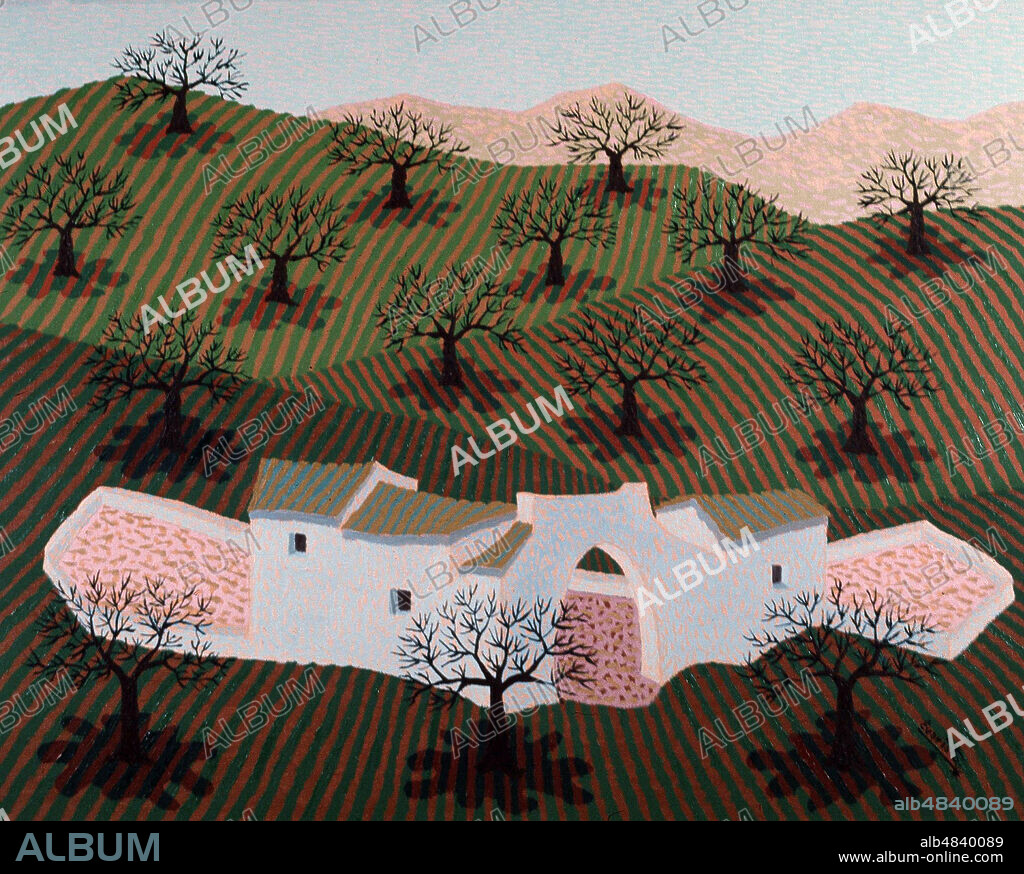 GUERRA, EVARISTO. PINTOR ESPAÑOL. VELEZ MALAGA 1942- . OLIVOS EN LA AXARQUIA. OLEO. ATENCION: AUTOR CONTEMPORANEO SUJETO A COPYRIGHT ©. EL CLIENTE FINAL ES RESPONSABLE DE LA GESTION DE LOS DERECHOS DE AUTOR CON LAS SOCIEDADES EXISTENTES DE GESTION DE DERECHOS O DIRECTAMENTE CON LOS ORGANISMOS TITULARES DE LOS MISMOS.