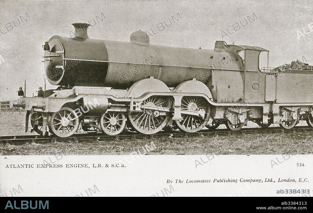 Locomotive no 30: 4-4-2 Atlantic Express Engine.
