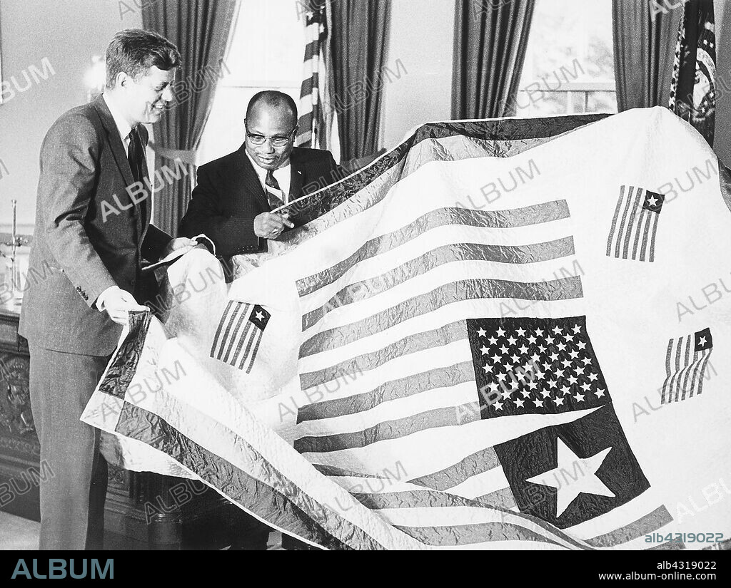 John Fitzgerald Kennedy. William Tolbert.