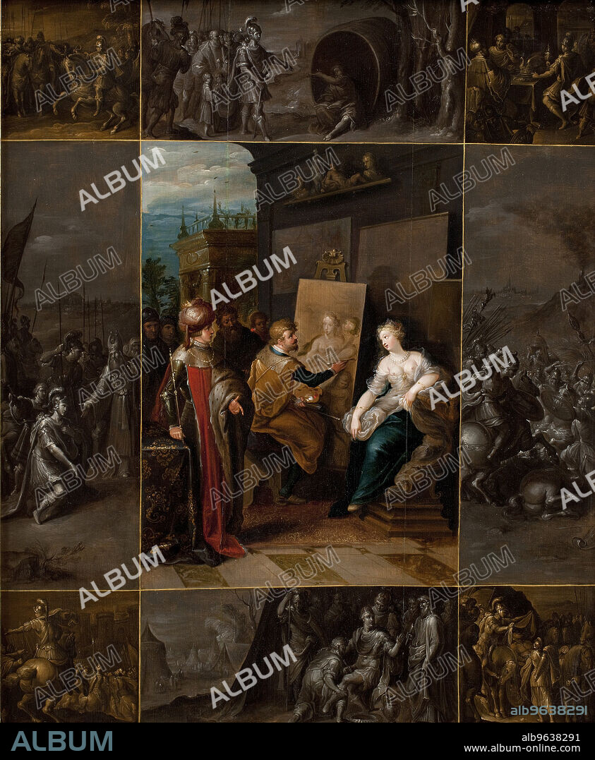 Apelles Painting Campaspe, 1620-1629.
