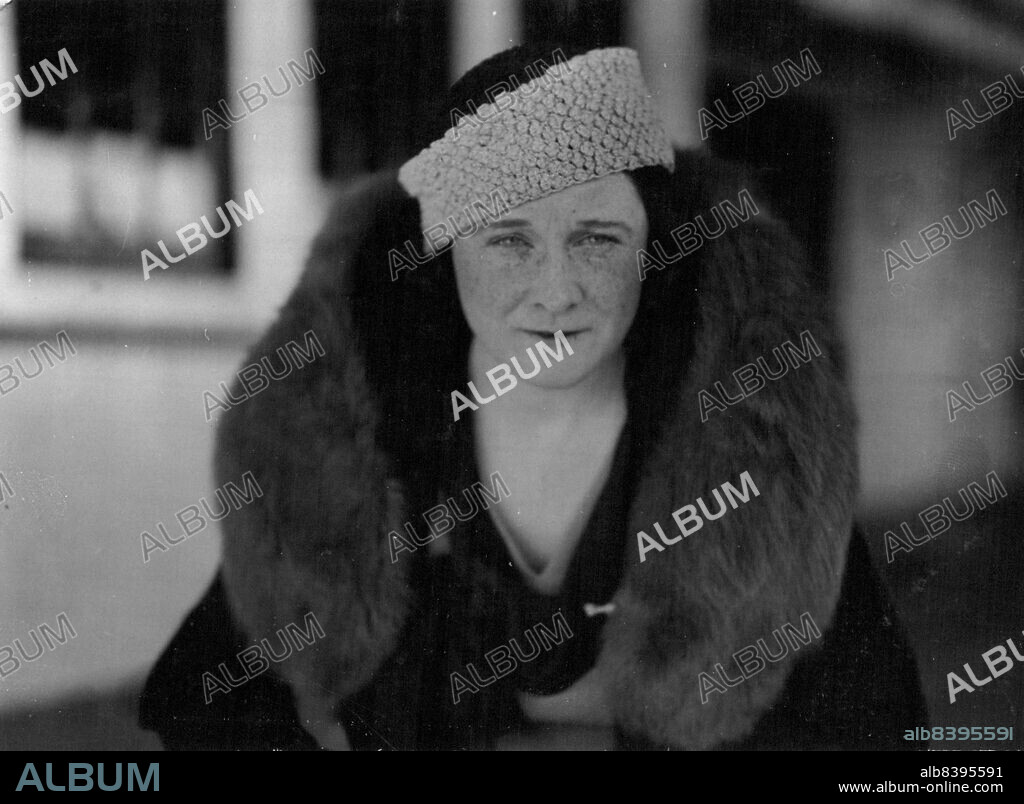Miss Maggie Teyte -- A noted English soprano who arrived from London by the R.M.S Orsova today, to commence a concert tour of Australia with Mr. Tudor Davies. Miss Teyte is a native of Wolverhampton, England, and studied under Jean de Reszke, the celebrated tenor. She made her operative debut in Paris and sang for several seasons at Govent Gardens. She speaks in high praise of the work done by the British Broadcasting Corporation in fostering musical taste and Keenness in England. This is her first visit to Australia. October 2, 1933.