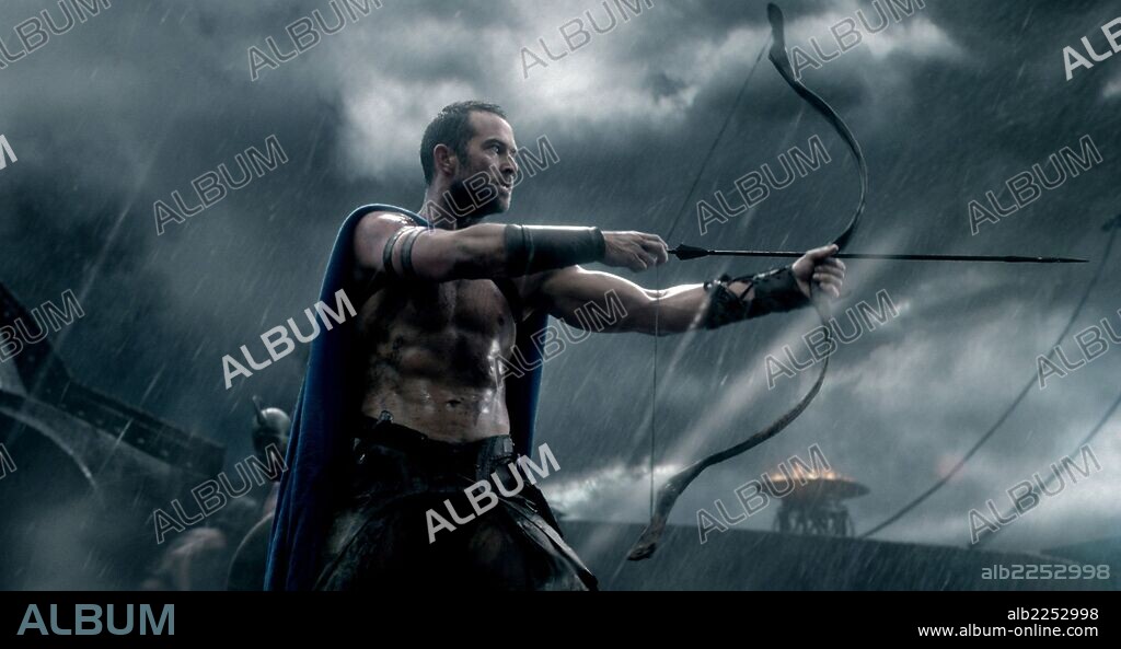SULLIVAN STAPLETON en 300: EL ORIGEN DE UN IMPERIO, 2014 (300: RISE OF AN EMPIRE), dirigida por NOAM MURRO. Copyright WARNER BROS PICTURES.