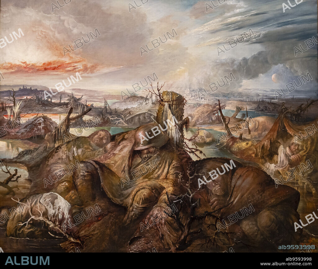 Flanders, Otto Dix, 1934-1936, Berlin, Federal Republic of Germany.