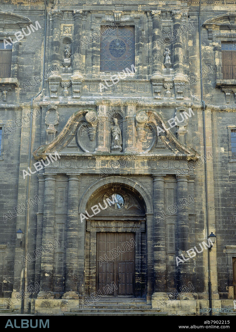 FRANCISCO MENENDEZ CAMINA (1629-1694). FACHADA EN LA PLAZA DEL AYUNTAMIENTO- 1616/1681 - BARROCO ESPAÑOL.