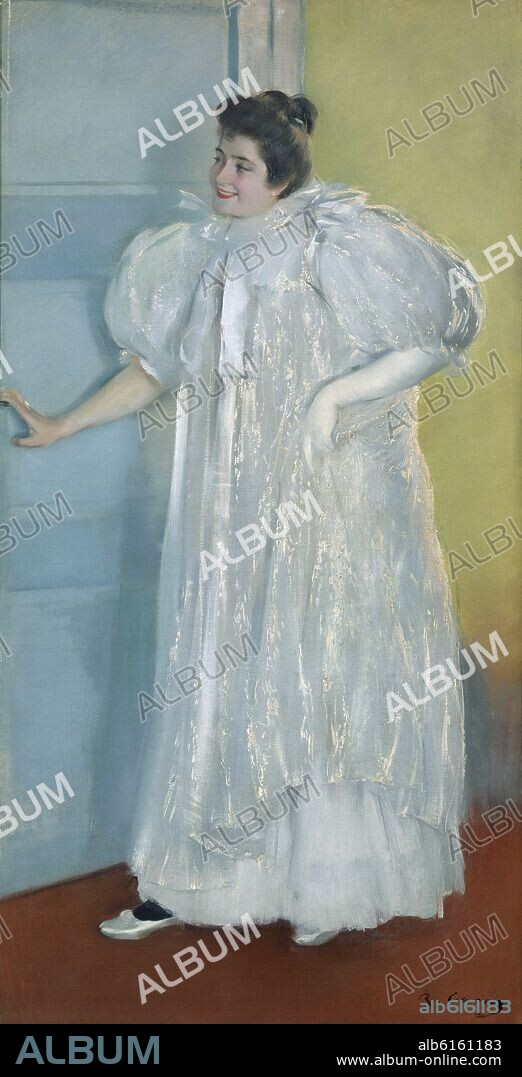 RAMON CASAS Y CARBO. FRIVOLA. PINTURA S XIX/XX CATALANA. MODERNISMO CATALAN.