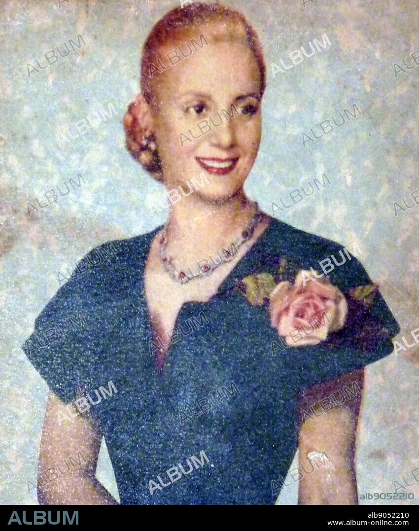 María Eva Duarte de Perón 7 May 1919 26 July 1952) was the second wife of President Juan Perón (18951974) and served as the First Lady of Argentina from 1946 until her death in 1952. She is often referred to as simply Eva Perón, or by the affectionate Spanish language diminutive Evita.