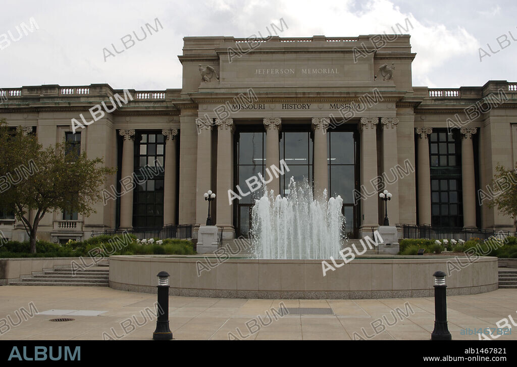 MUSEO DE HISTORIA DE MISURI (MISSOURI HISTORY MUSEUM). Vista del exterior. SAINT LOUIS. Estado de Missouri. Estados Unidos.
