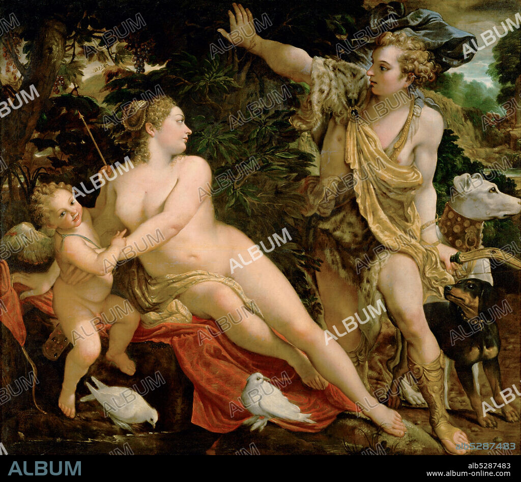 ANNIBALE CARRACCI. Venus and Adonis.