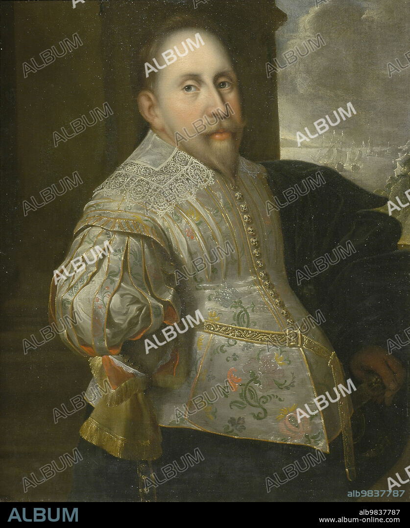 ANON. Gustav II Adolf, 1594-1632, King of Sweden, c17th century.