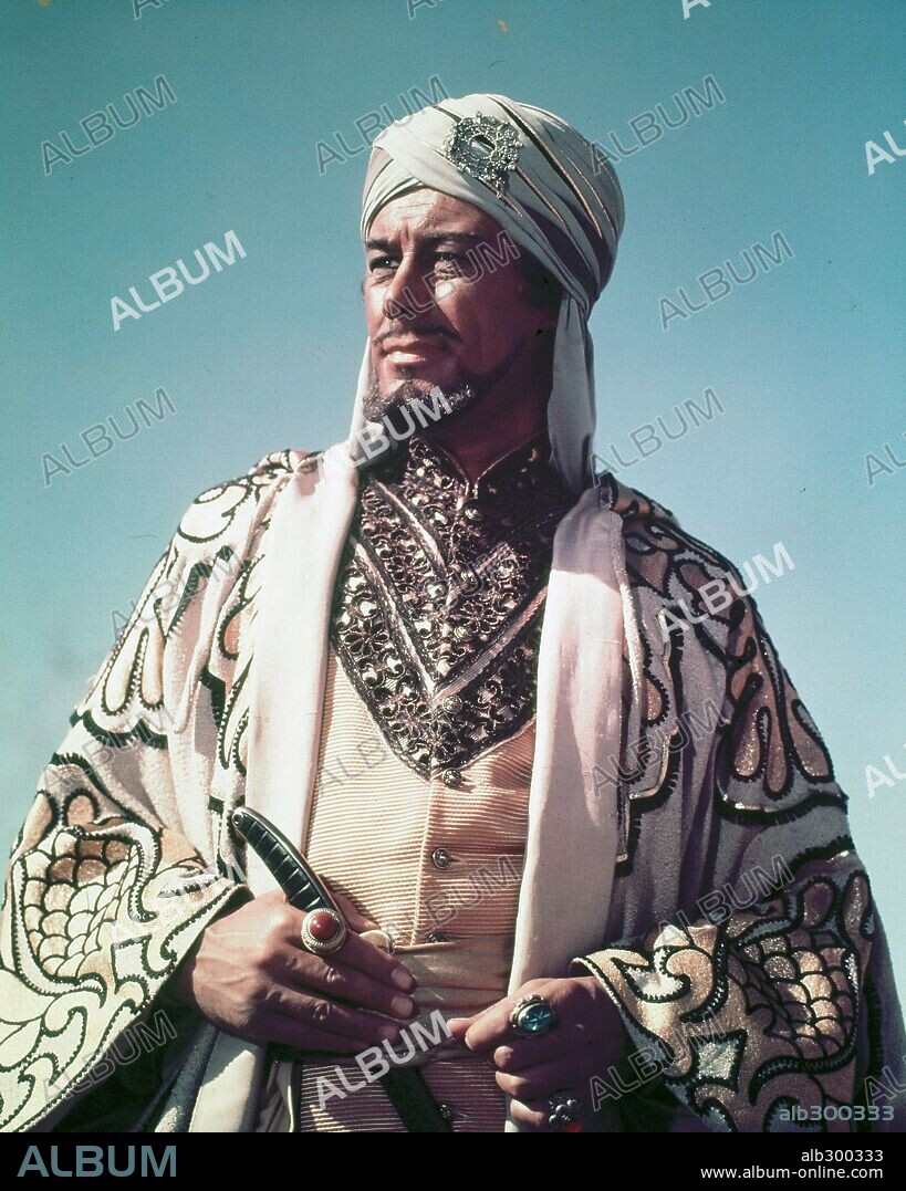 REX HARRISON in KING RICHARD AND THE CRUSADERS, 1954, directed by DAVID BUTLER. Copyright WARNER BROTHERS.