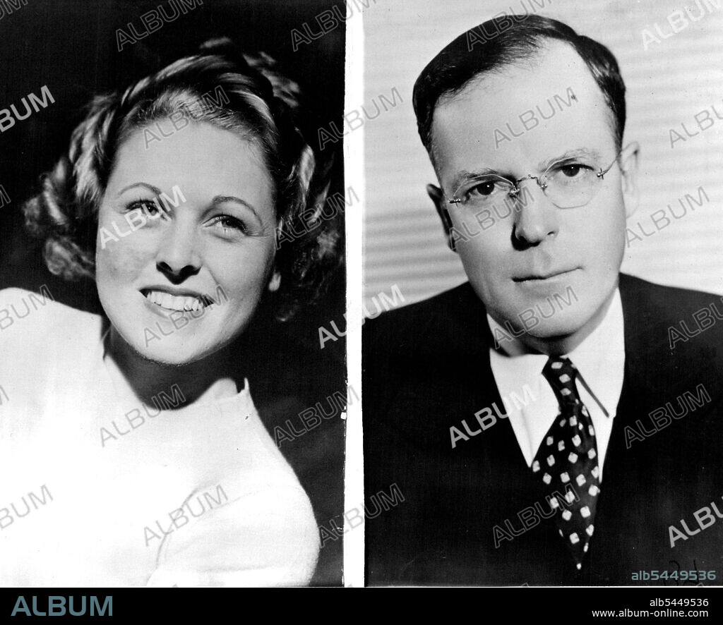 Amelia Earhart Mate To Wed Socialite -- Recent portraits of Mrs. Jean-Marie Consigny James and George Palmer Putnam. Mrs. Jean-Marie Consigny James, beverly hills socialite, whose divorce decree from William Robert James  becomes final on May 18, and George Palmer Putnam, husband of the Late Amelia Earhart, plan to wed Early in June, friends of the couple have said. March 05, 1939. (Photo by ACME).