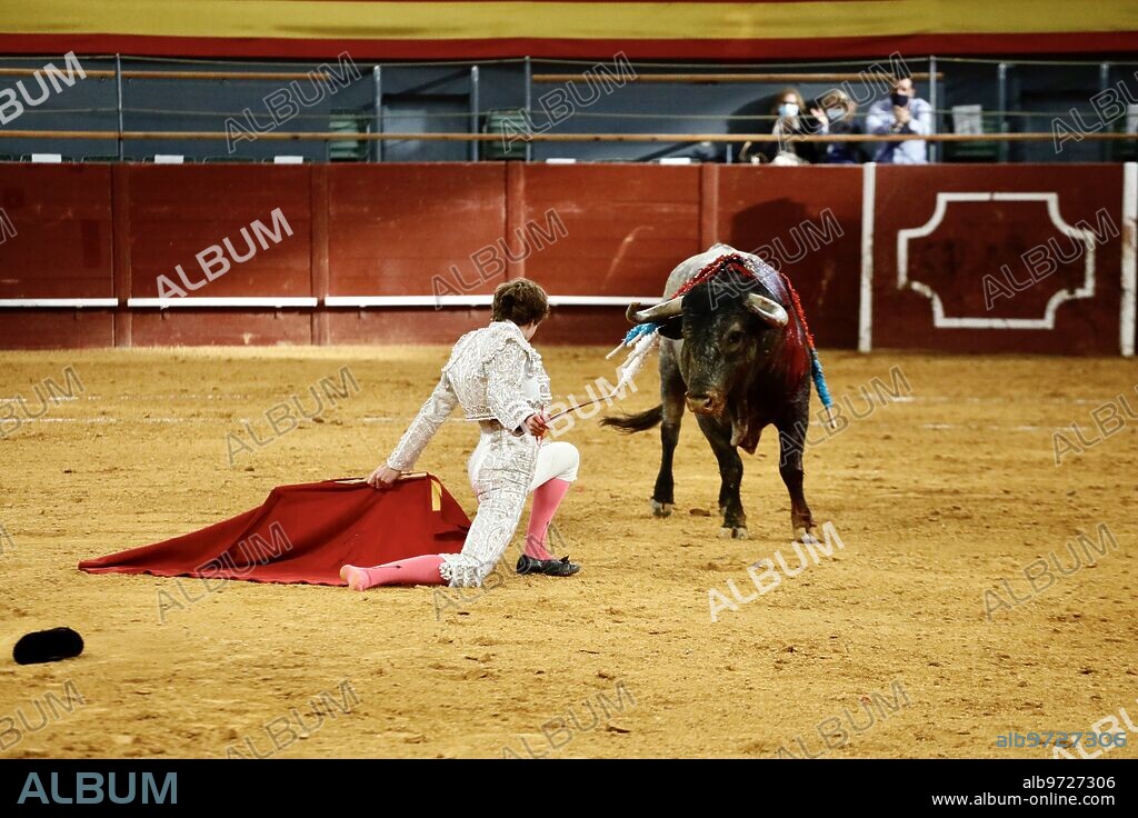 Madrid, 23/05/2021. Plaza de toros de Vistalegre. Corrida de San Isidro. Toreros, Juan del Álamo, Román y José Garrido. Foto: Guillermo Navarro. ARCHDC.
