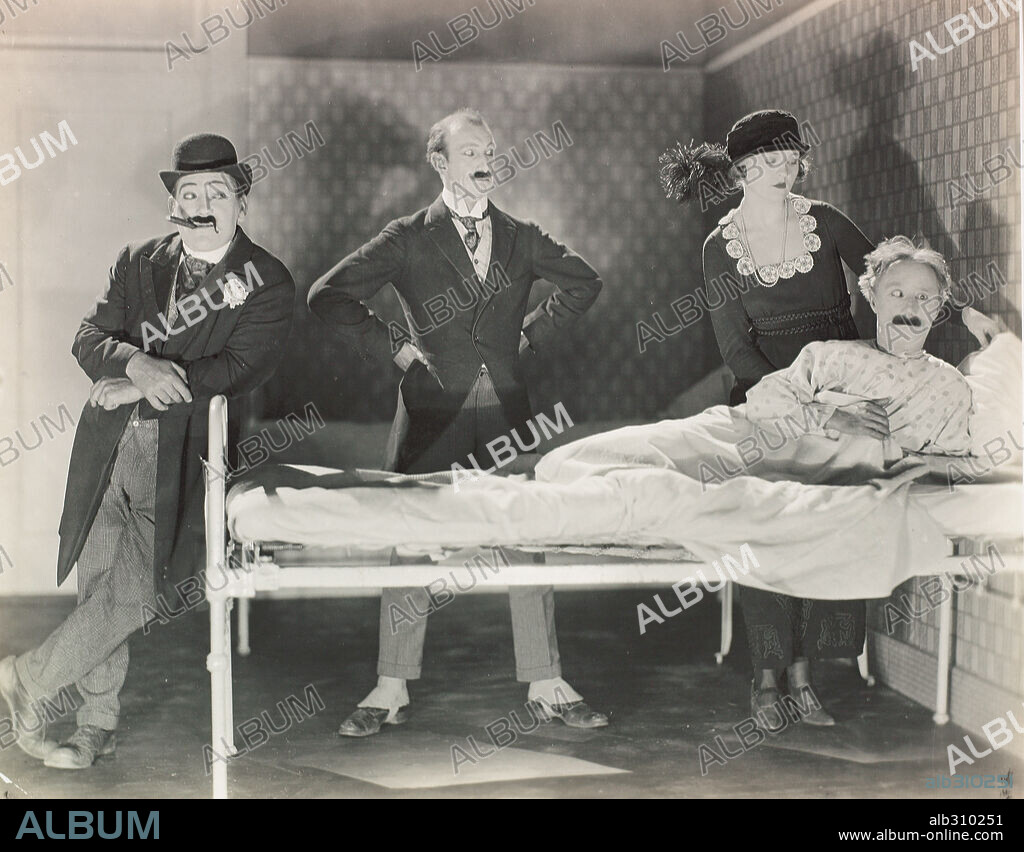 BEN TURPIN, JAMES FINLAYSON and PHYLLIS HAVER in MARRIED LIFE, 1920, directed by MACK SENNETT. Copyright MACK SENNETT COMEDIES.