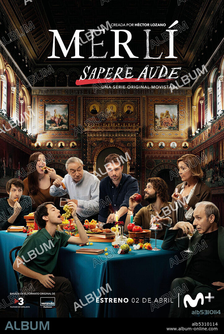 Poster de MERLÍ: SAPERE AUDE, 2019. Copyright MOVISTAR+.