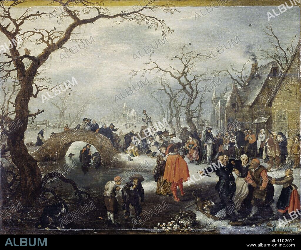 ADRIAEN PIETERSZ. VAN DE VENNE. Shrove Tuesday in the Country. Dating: c. 1625. Measurements: support: h 72.1 cm × w 93 cm; sight size: h 68 cm × w 90.5 cm.