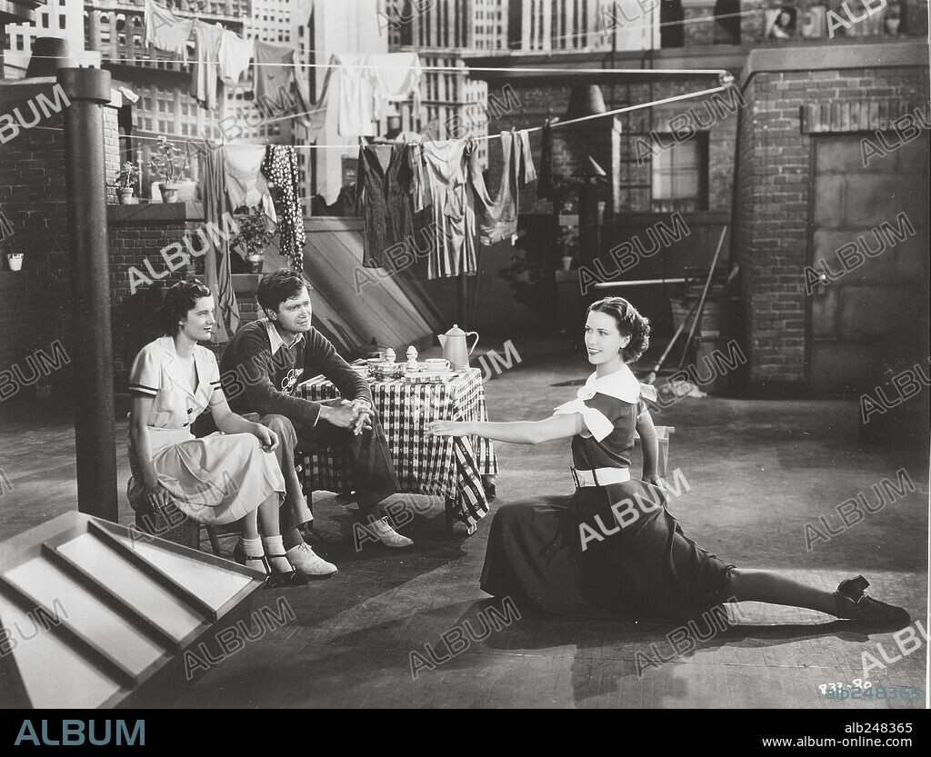 ELEANOR POWELL, JACK BENNY and ROBERT TAYLOR in BROADWAY MELODY OF 1936, 1935, directed by ROY DEL RUTH and W. S. VAN DYKE. Copyright M.G.M.