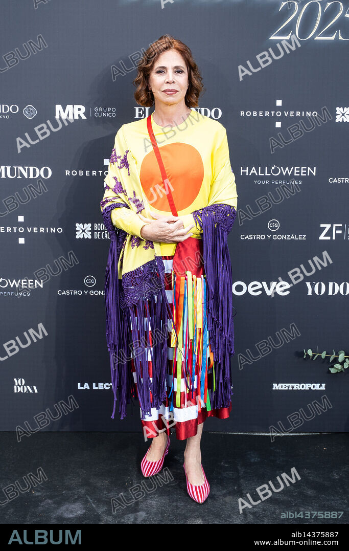 May 6, 2025, Madrid, Madrid, SPAIN: Agatha Ruiz de la Prada attends the 2025 'Poder Femenino' (Female Power) YO DONA Awards, organized by the newspaper El Mundo and brands like Roberto Verino, at the Royal Tapestry Factory in Madrid. (Credit Image: © David Cruz Sanz/ZUMA Press Wire/ZUMA Wire).