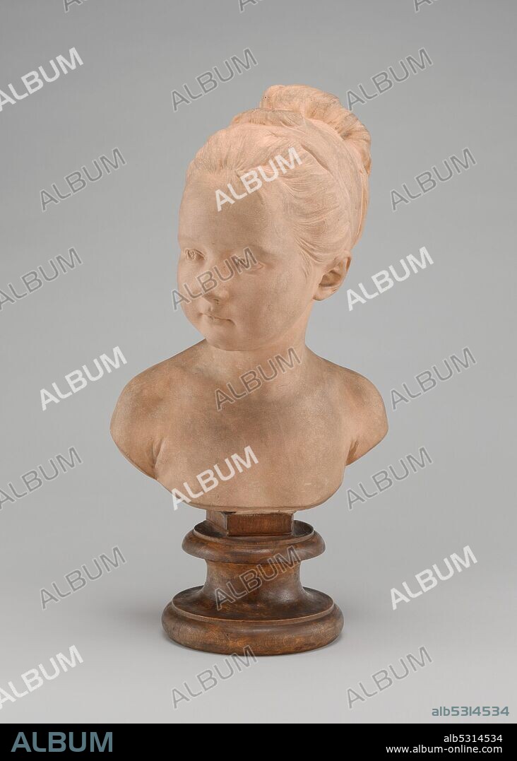 JEAN-ANTOINE HOUDON. Louise Brongniart, c. 1910.