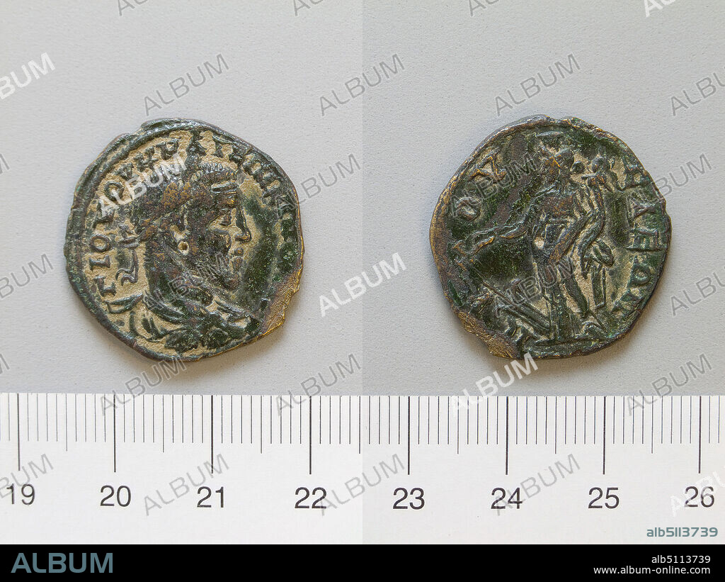 Ruler: Maximinus I, Emperor of Rome, ca. A.D. 173238, ruled 23538, Mint: Prusa ad Olympum, Bithynia, Coin of Maximinus I, Emperor of Rome from Prusa ad Olympum, Bithynia, A.D. 23538, Bronze, 5.87 g, 1:00, 25.5 mm, Made in Prusa ad Olympum, Bithynia, Greek, 3rd century A.D., Numismatics.